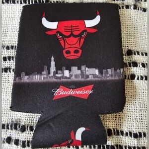 Vintage Chicago Bulls Budweiser Magnetic Koozie